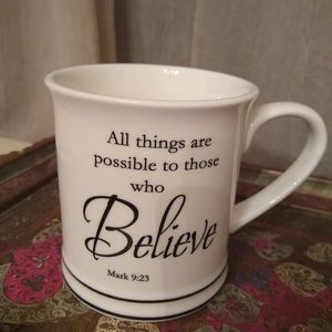 $ Three mugs with inspirational sayings